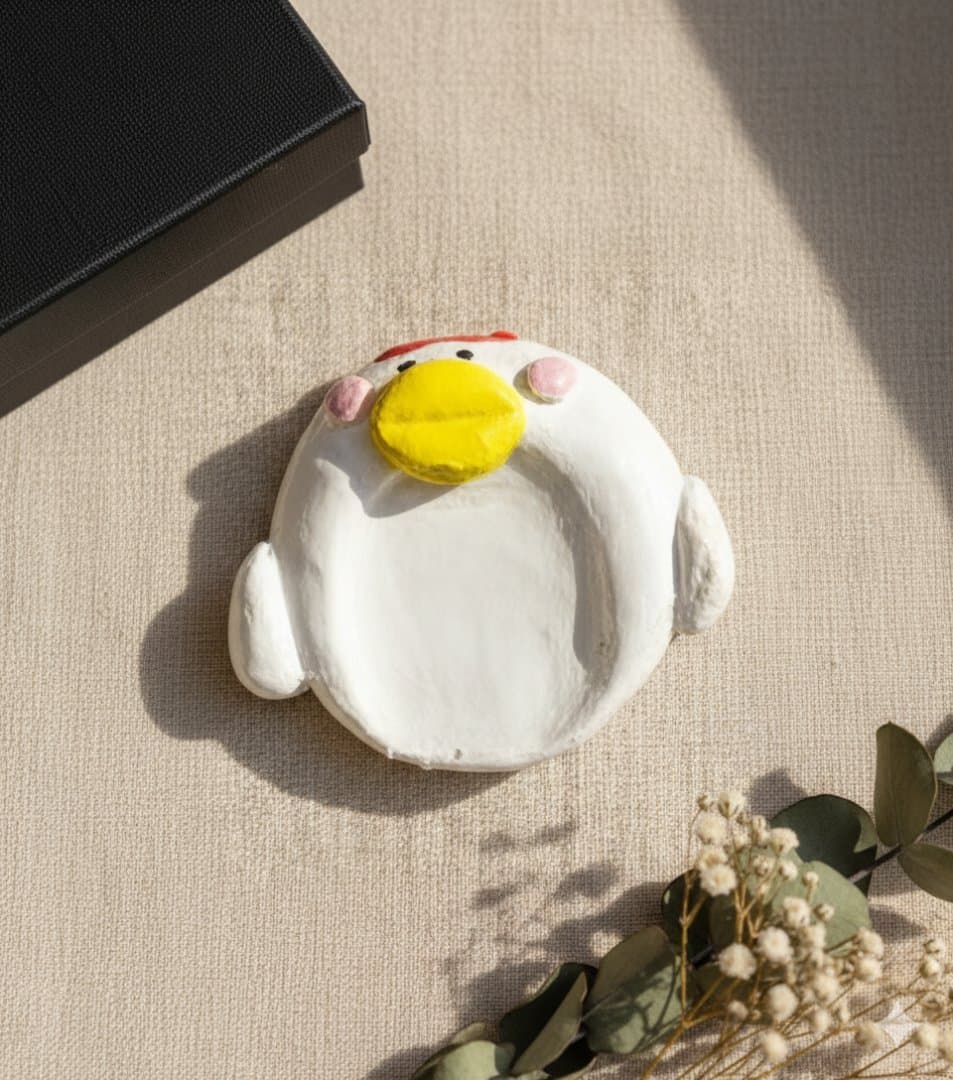 Handmade worry stone - Worry Monster( Avl as Keychain, magnets, earrings, neckpiece, brooch/pins)